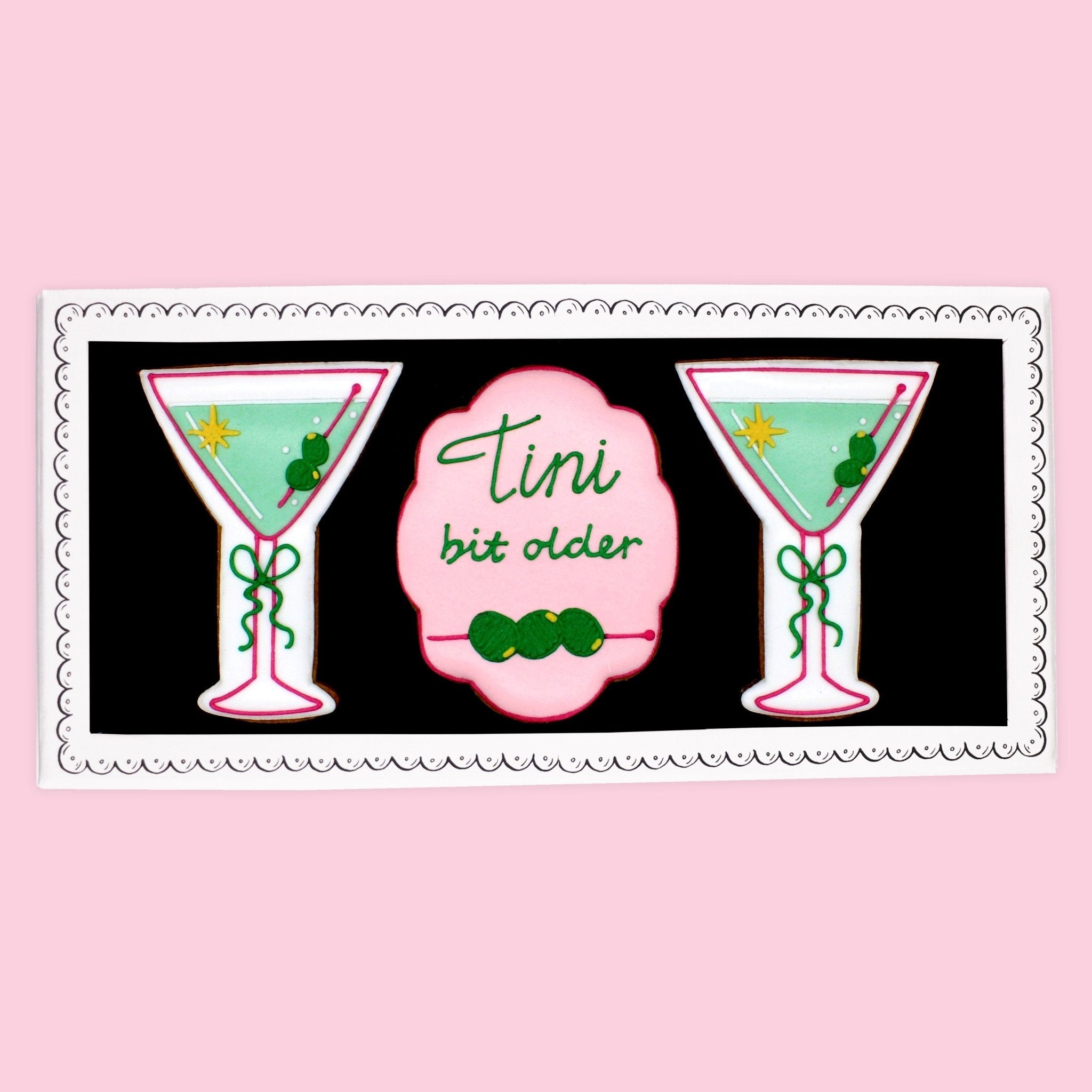 Biscuiteers Tini Bit Older Letterbox Biscuits