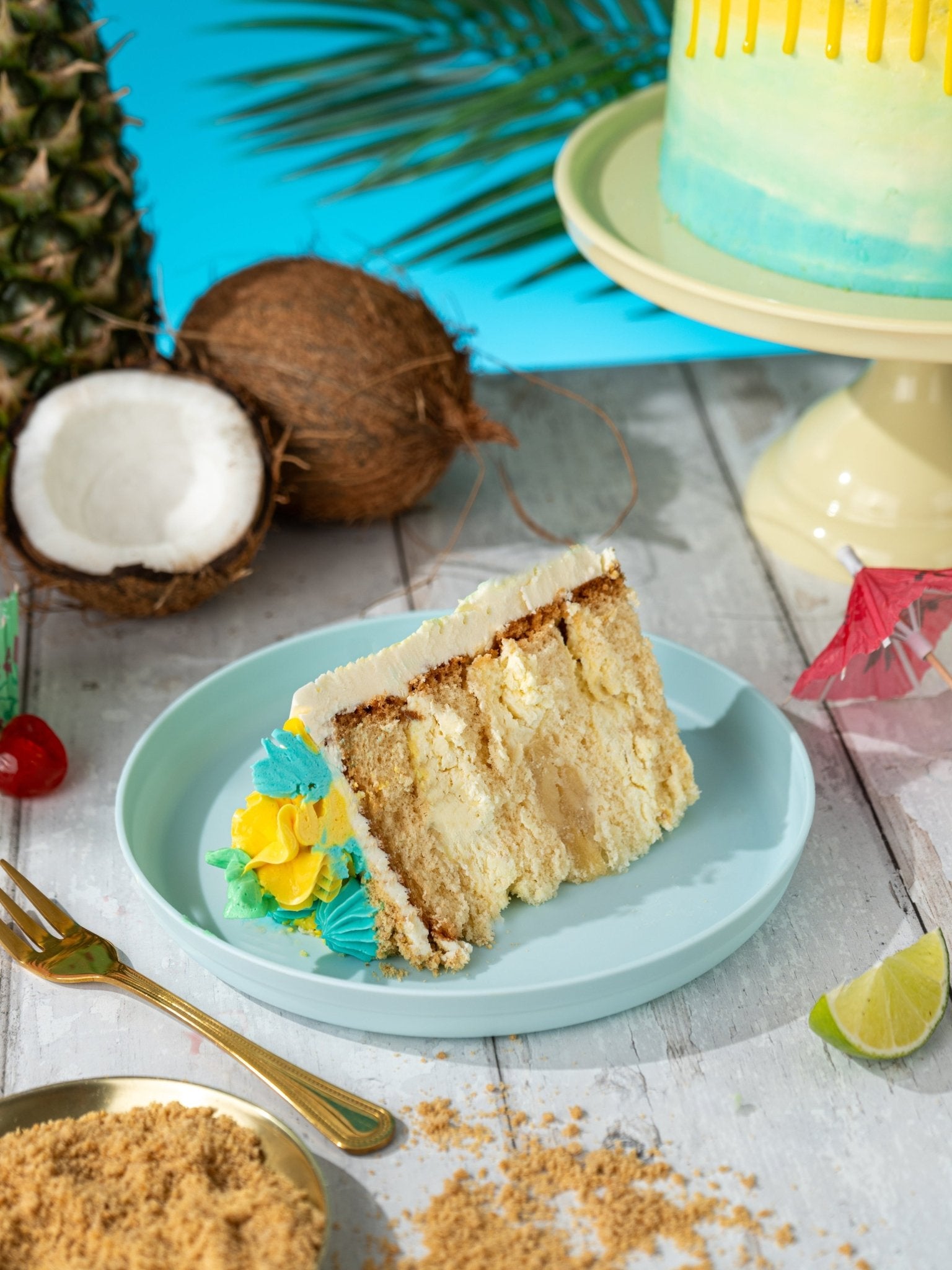 Tropical Paradise Dream Cake - Patisserie Valerie