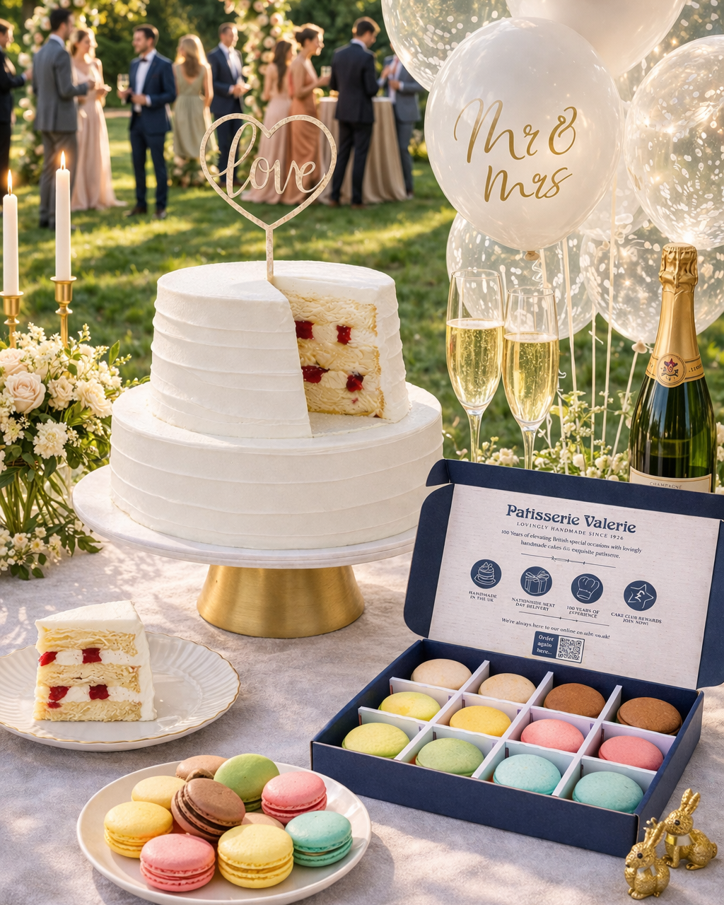 Ultimate Wedding Cake Bundle - Patisserie Valerie