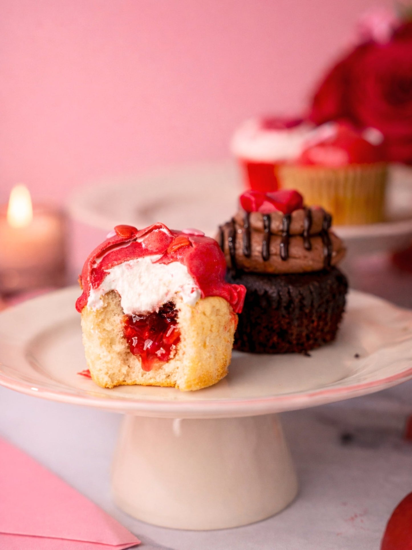 Valentine's Cupcakes Gift Box - Patisserie Valerie