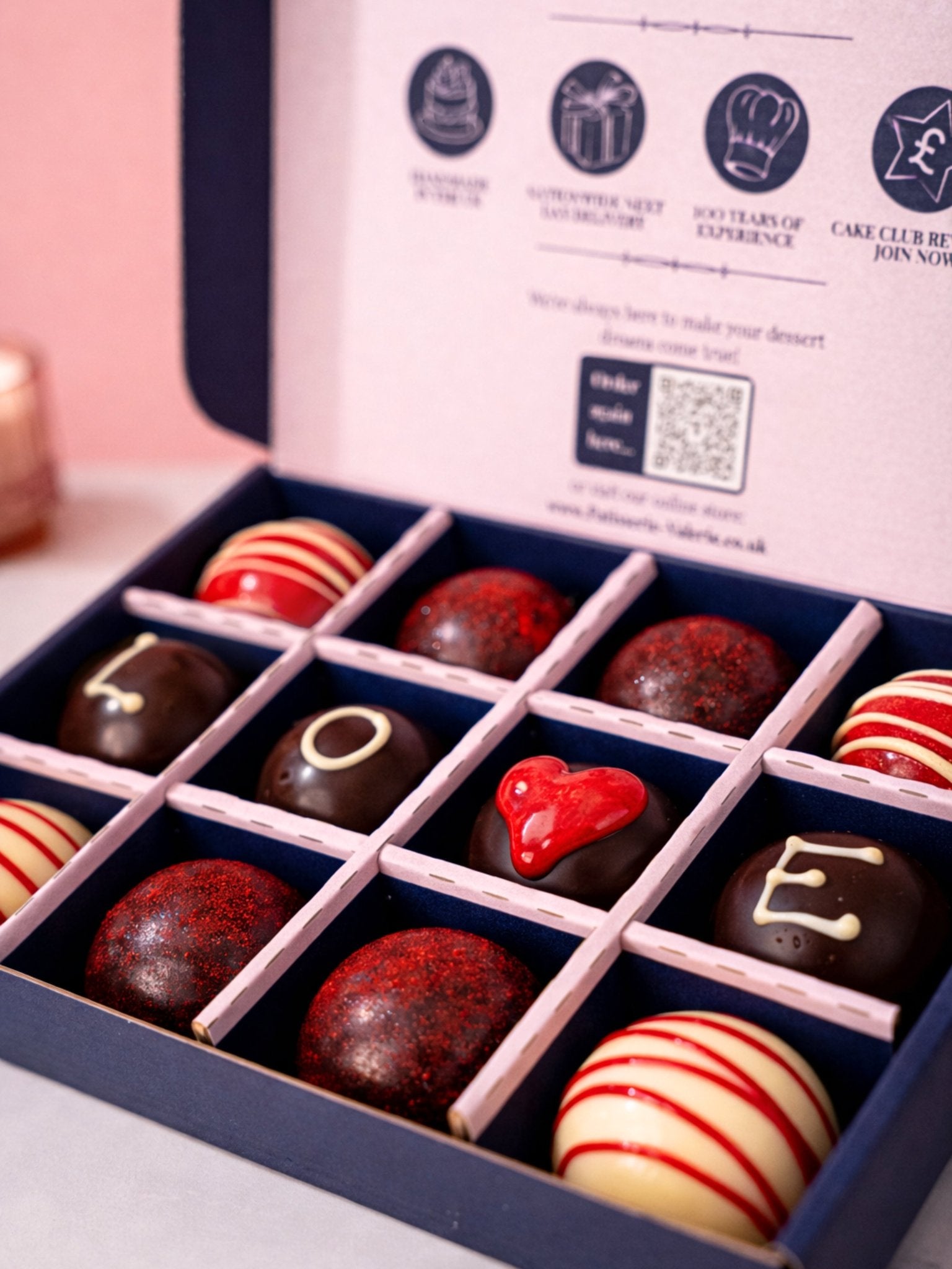 Valentine's Love Bite Gift Box - Patisserie Valerie