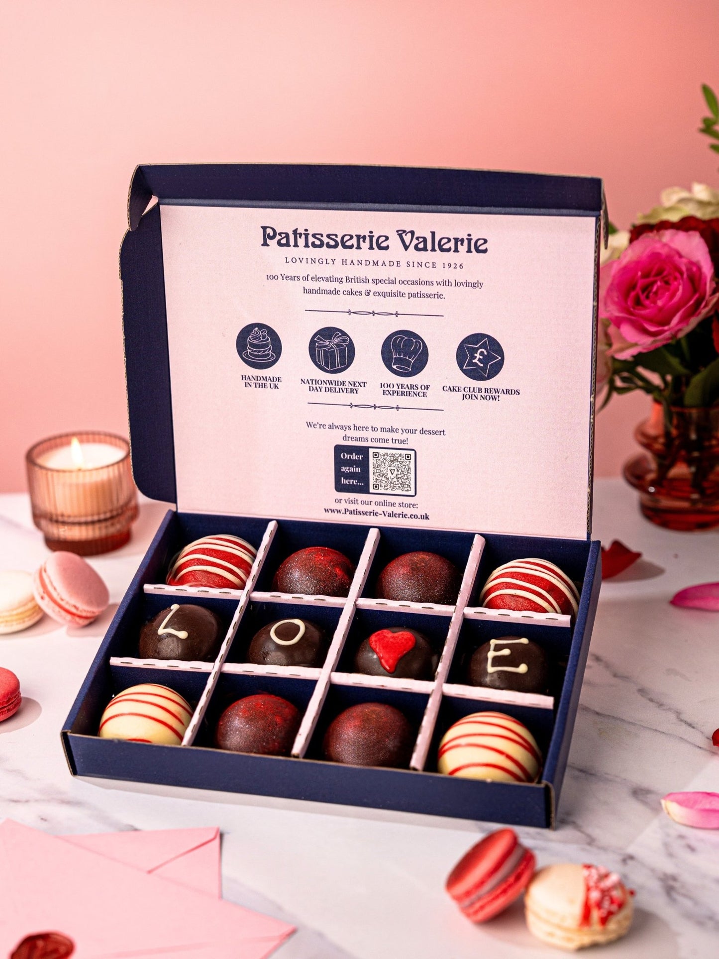 Valentine's Love Bite Gift Box - Patisserie Valerie