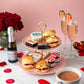 Patisserie Valerie's handmade Valentine's Prosecco Cream Tea cake delivery 