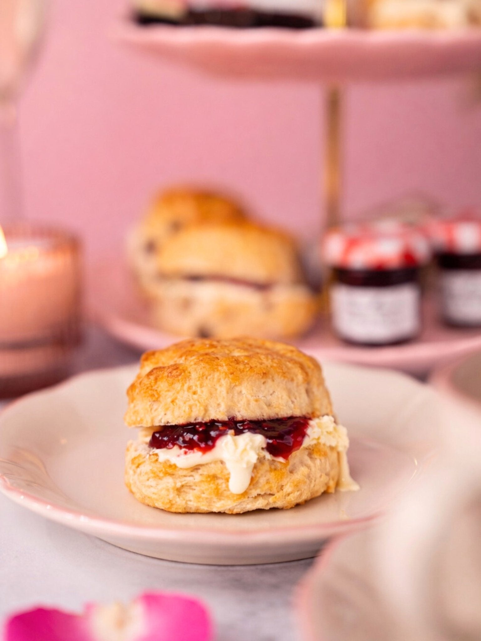 Valentine's Prosecco Cream Tea - Patisserie Valerie