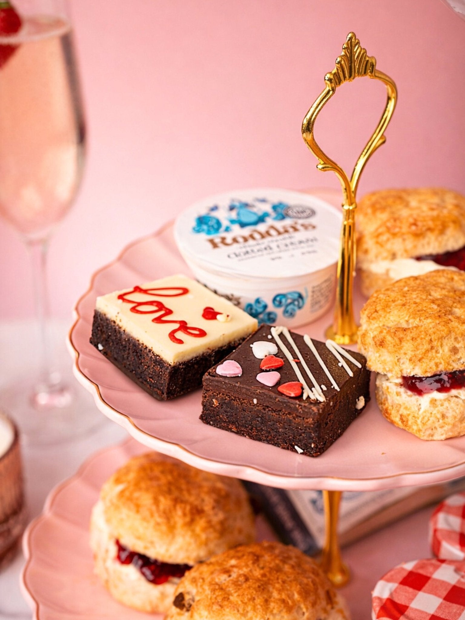 Valentine's Prosecco Cream Tea - Patisserie Valerie