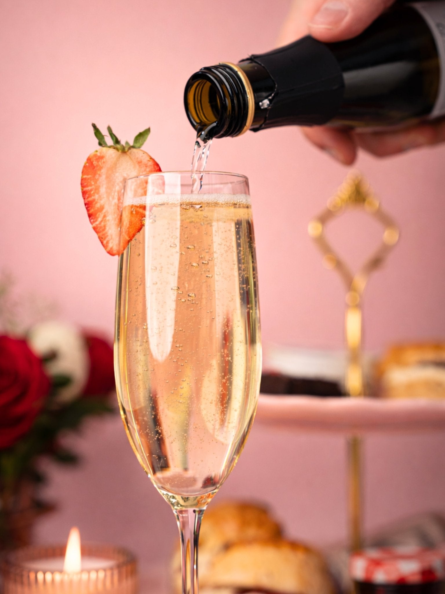 Valentine's Prosecco Cream Tea - Patisserie Valerie