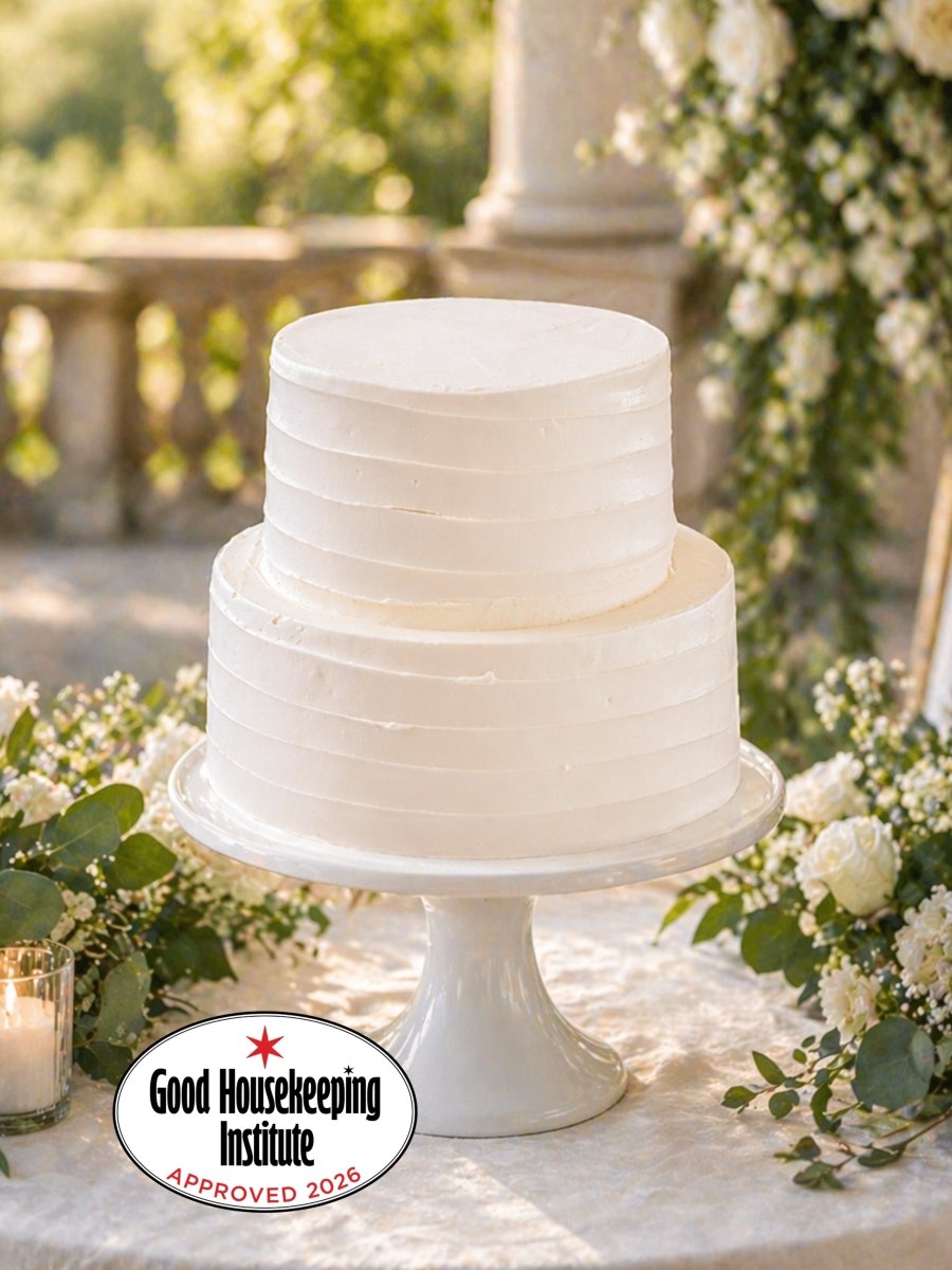 Vanilla Two Tier Wedding Cake - Patisserie Valerie
