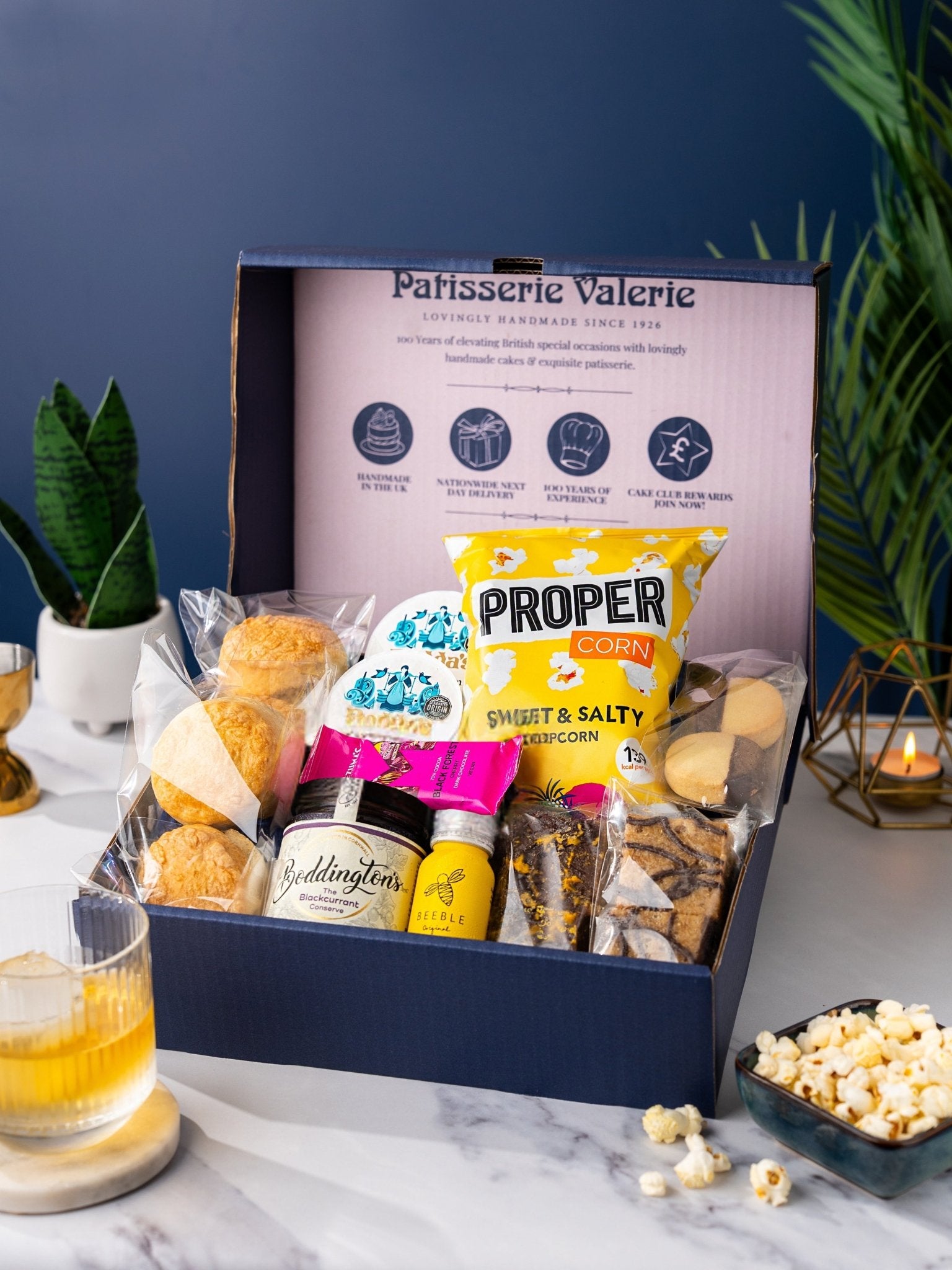 Whiskey & Chocolate Indulgence Gift Hamper - Patisserie Valerie