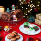 Patisserie Valerie's handmade Yule Log Christmas Cake Hamper cake delivery 