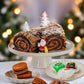 Patisserie Valerie's handmade Yule Log Christmas Cake Hamper cake delivery 