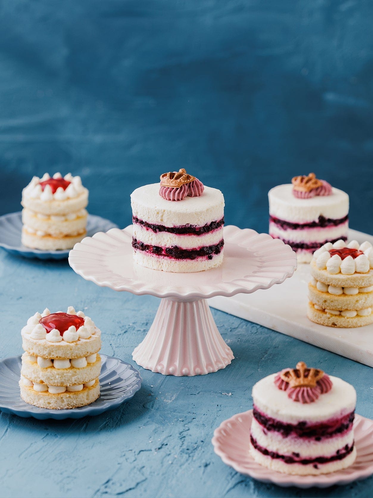 Coronation Mini Cake Box - Patisserie Valerie