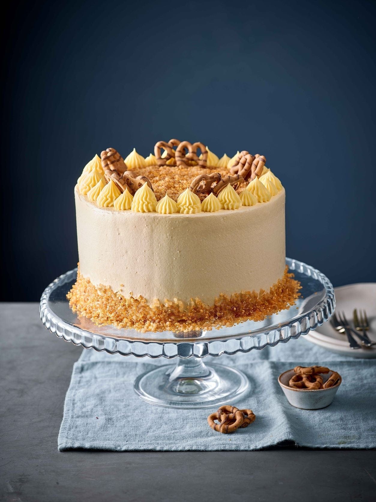 Crème Brûlée Cake - Patisserie Valerie