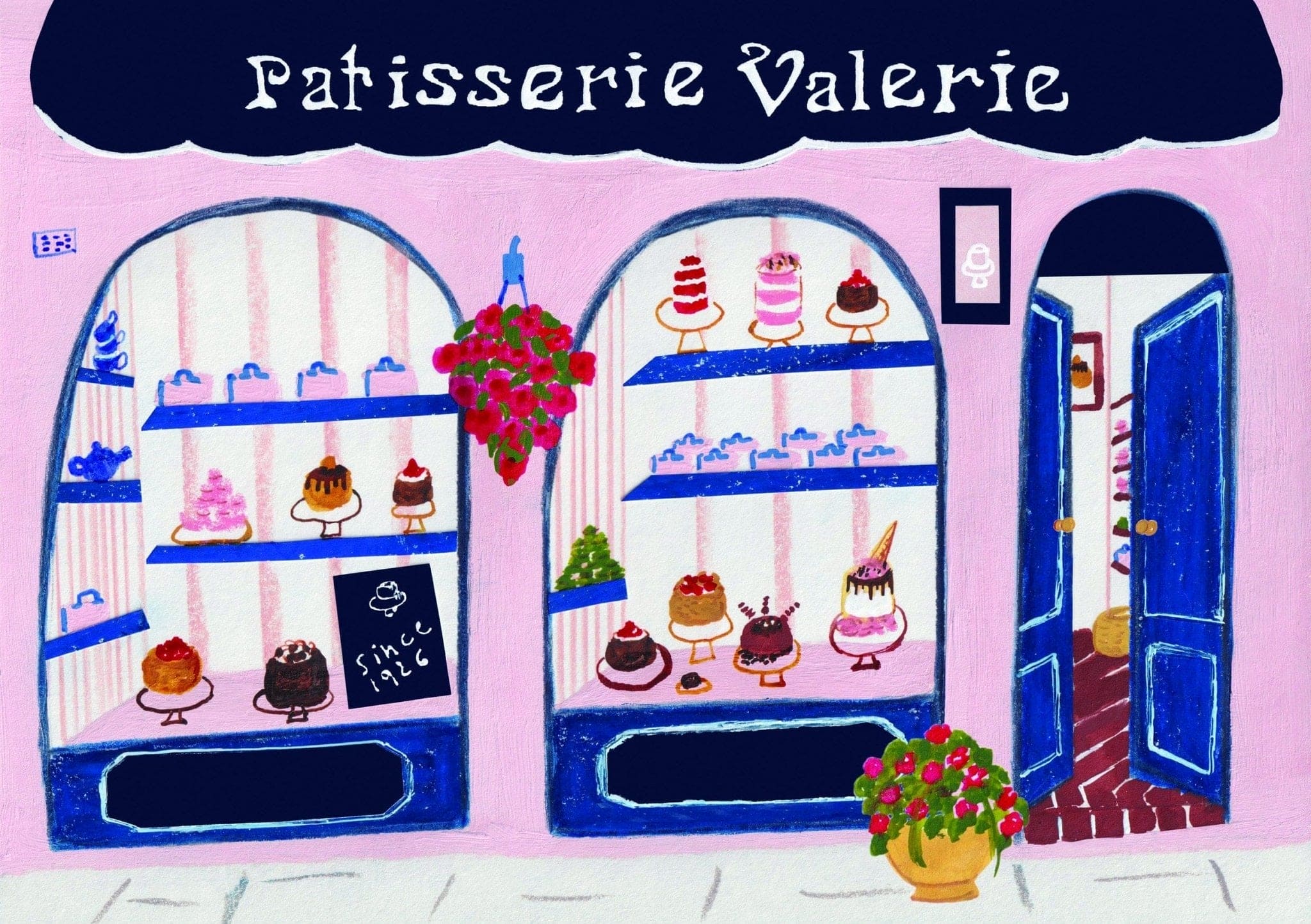 Patisserie Valerie's handmade Handwritten Card cake delivery 