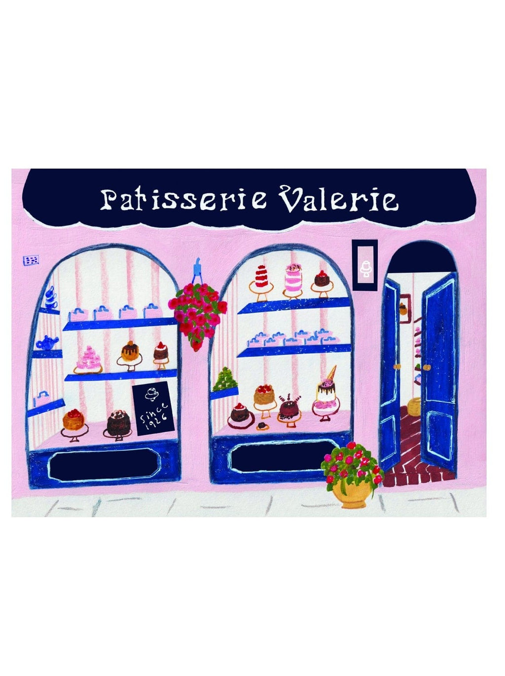 Patisserie Valerie's handmade Handwritten Card cake delivery 