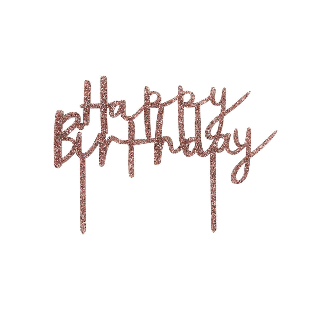 Patisserie Valerie's handmade Happy Birthday Cake Toppers cake delivery 