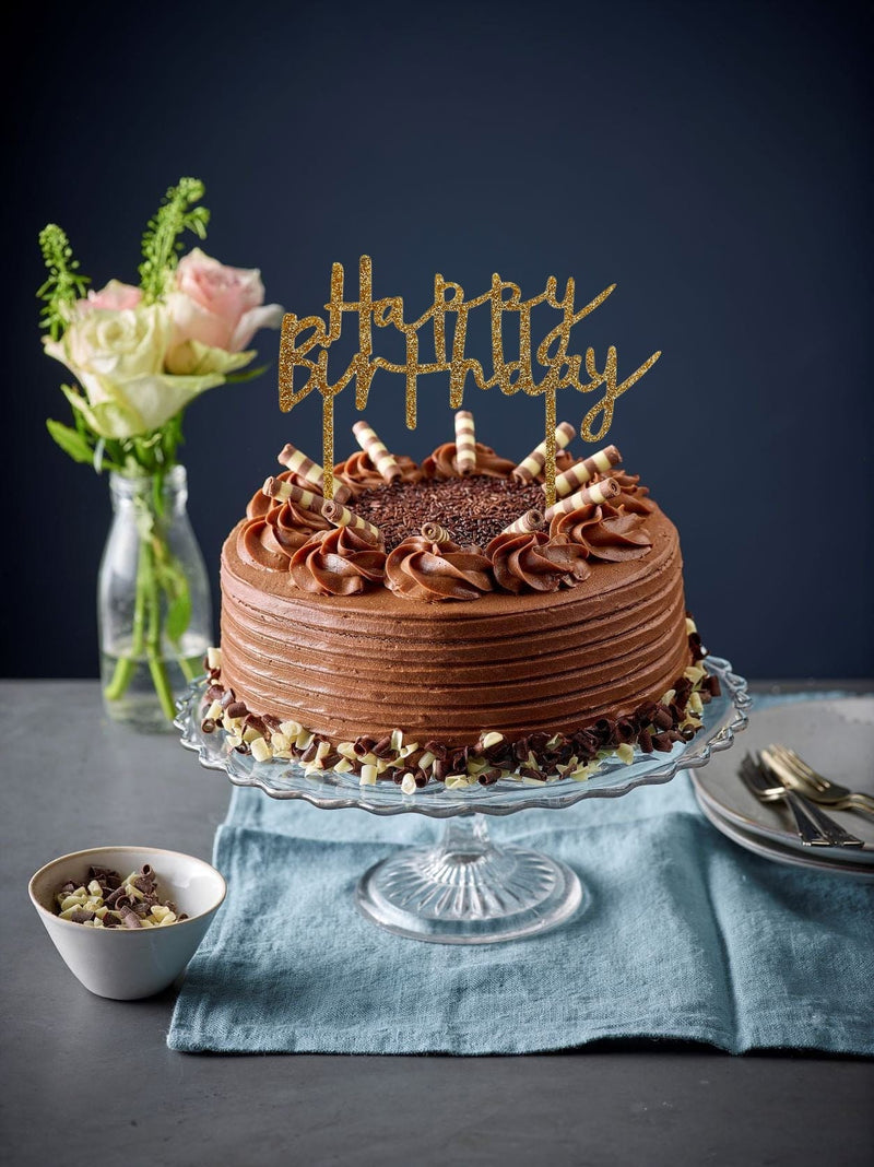 Bonoful Bakers Chocolate Birthday Cakes, Weight: 500 Gm