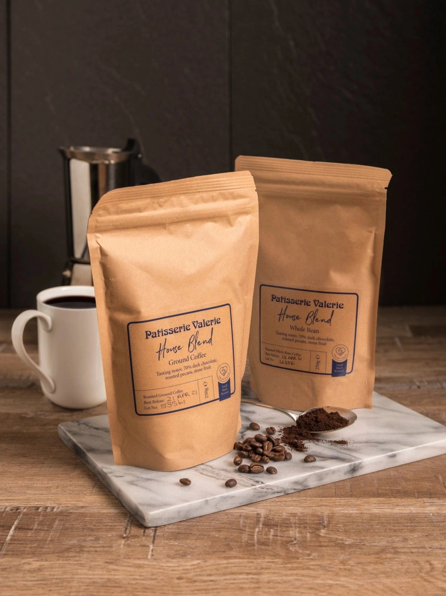 House Blend Specialty Coffee (250g) - Patisserie Valerie